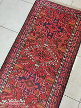 Charger l'image dans la galerie, Tapis Heriz noué main n°12809_194×75
