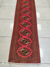 Charger l'image dans la galerie, Tapis Torkaman tissé main n°5793_266×51
