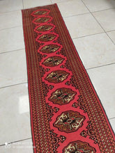 Charger l'image dans la galerie, Tapis Torkaman tissé main n°5793_266×51
