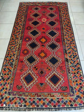 Charger l&#39;image dans la galerie, Tapis Ghachgai fait main n°5361_247×127
