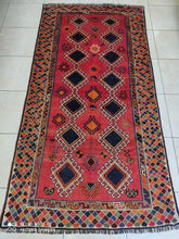 Charger l&#39;image dans la galerie, Tapis Ghachgai fait main n°5361_247×127
