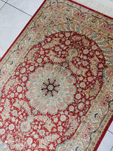 Charger l'image dans la galerie, Tapis Ghom soie noué main n°18216_148×97
