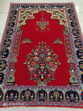 Charger l'image dans la galerie, Tapis Ghom noué main n°16005_158×110
