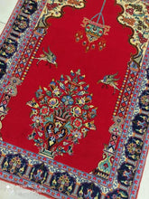 Charger l'image dans la galerie, Tapis Ghom noué main n°16005_158×110

