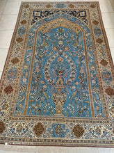 Charger l'image dans la galerie, TAPIS Ghom noué main n°18184_265×165
