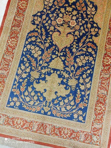 Tapis Ghom soie fait main n°16925_118×77