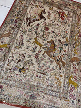 Charger l'image dans la galerie, Tapis Ghom soie tissé main n°100 bis_150×100
