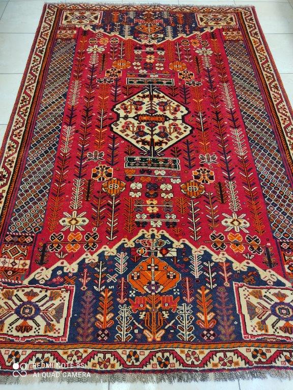 Tapis Ghachghai tissé main n°17501_250×163