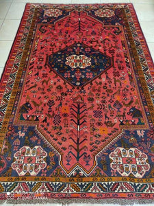 Tapis Ghachgai fait main n°10573_248×160