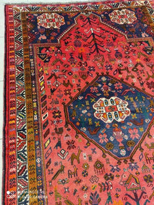 Tapis Ghachgai fait main n°10573_248×160