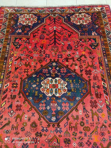 Tapis Ghachgai fait main n°10573_248×160