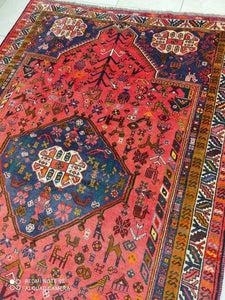 Tapis Ghachgai fait main n°10573_248×160