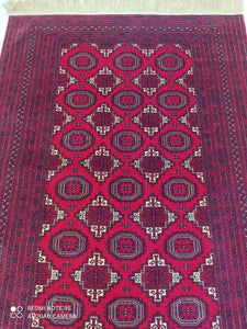 Tapis Torkaman tissé main n°19011_170×123