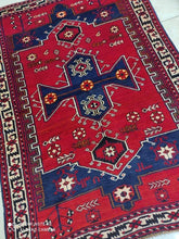 Charger l&#39;image dans la galerie, Tapis Lorestan tissé main n°13189_213×152
