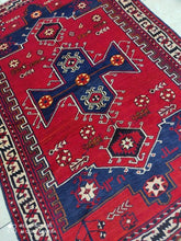 Charger l&#39;image dans la galerie, Tapis Lorestan tissé main n°13189_213×152
