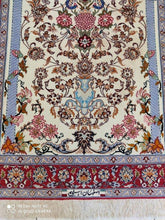 Charger l'image dans la galerie, Tapis Ispahan tissé main n°16020_137×101
