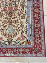 Charger l'image dans la galerie, Tapis Ispahan tissé main n°16020_137×101
