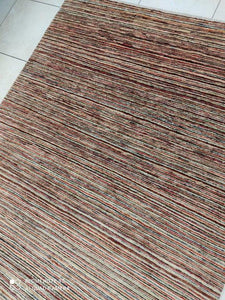 Tapis afghan fait main n°6456_193×149