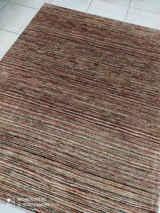 Tapis afghan fait main n°6456_193×149
