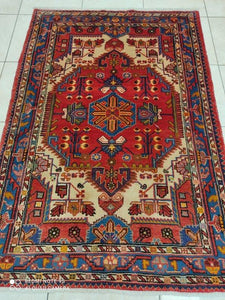 Tapis Nahavand fait main n°19292_173×120