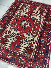 Charger l&#39;image dans la galerie, Tapis Nahavand fait main n°13159_190×142
