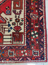 Charger l&#39;image dans la galerie, Tapis Nahavand fait main n°13159_190×142
