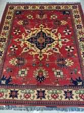 Charger l&#39;image dans la galerie, Grand Tapis Afghan fait main n°800_240×208
