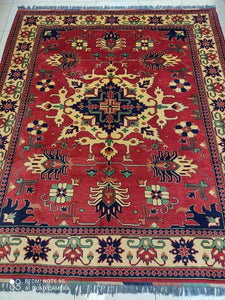 Grand Tapis Afghan fait main n°800_240×208