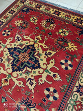 Charger l&#39;image dans la galerie, Grand Tapis Afghan fait main n°800_240×208
