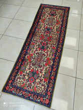 Charger l'image dans la galerie, Tapis Bidjard fait main n°16804_200×67
