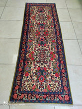 Charger l'image dans la galerie, Tapis Bidjard fait main n°16804_200×67
