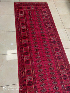 TAPIS Torkaman fait main n°16846_290×83