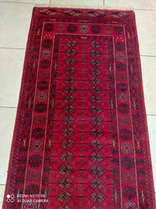 TAPIS Torkaman fait main n°16846_290×83