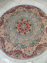 Charger l'image dans la galerie, Tapis Rond Kachmar fait main n°17863_180×178
