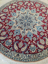 Charger l&#39;image dans la galerie, Tapis Nain rond fait main n°17017_110×110
