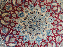 Charger l&#39;image dans la galerie, Tapis Nain rond fait main n°17017_110×110
