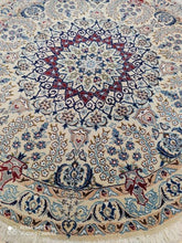 Charger l&#39;image dans la galerie, Tapis rond Nain fait main n°16132_156×156
