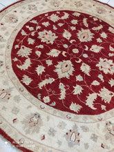 Charger l&#39;image dans la galerie, Tapis rond afghan fait main n°194752_200×200
