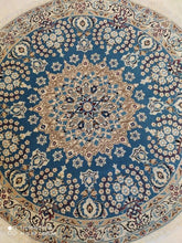 Charger l&#39;image dans la galerie, Tapis rond Nain tissé main n°11816_70×70
