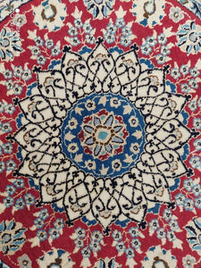 Tapis rond Nain tissé main n°17931_78×78