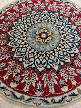 Charger l'image dans la galerie, Tapis rond Nain tissé main n°19308_78×78
