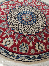 Charger l&#39;image dans la galerie, Tapis rond Nain tissé main n°17931_78×78
