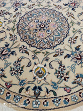 Charger l&#39;image dans la galerie, Tapis rond Nain tissé main n°19309_80×80
