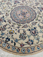 Charger l&#39;image dans la galerie, Tapis rond Nain tissé main n°19309_80×80
