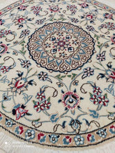 Charger l&#39;image dans la galerie, Tapis rond Nain tissé main n°19557_87×87
