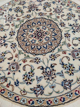Charger l&#39;image dans la galerie, Tapis rond Nain tissé main n°19561_90×90
