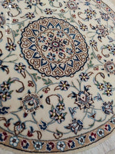 Charger l&#39;image dans la galerie, Tapis rond Nain tissé main n°19561_90×90
