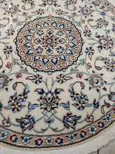 Charger l&#39;image dans la galerie, Tapis rond Nain tissé main n°19561_90×90
