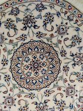 Charger l&#39;image dans la galerie, Tapis rond Nain tissé main n°19561_90×90
