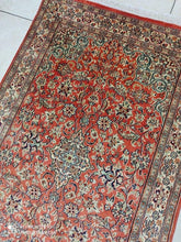 Charger l'image dans la galerie, Tapis Cachemire soie noué main n°60_120×78
